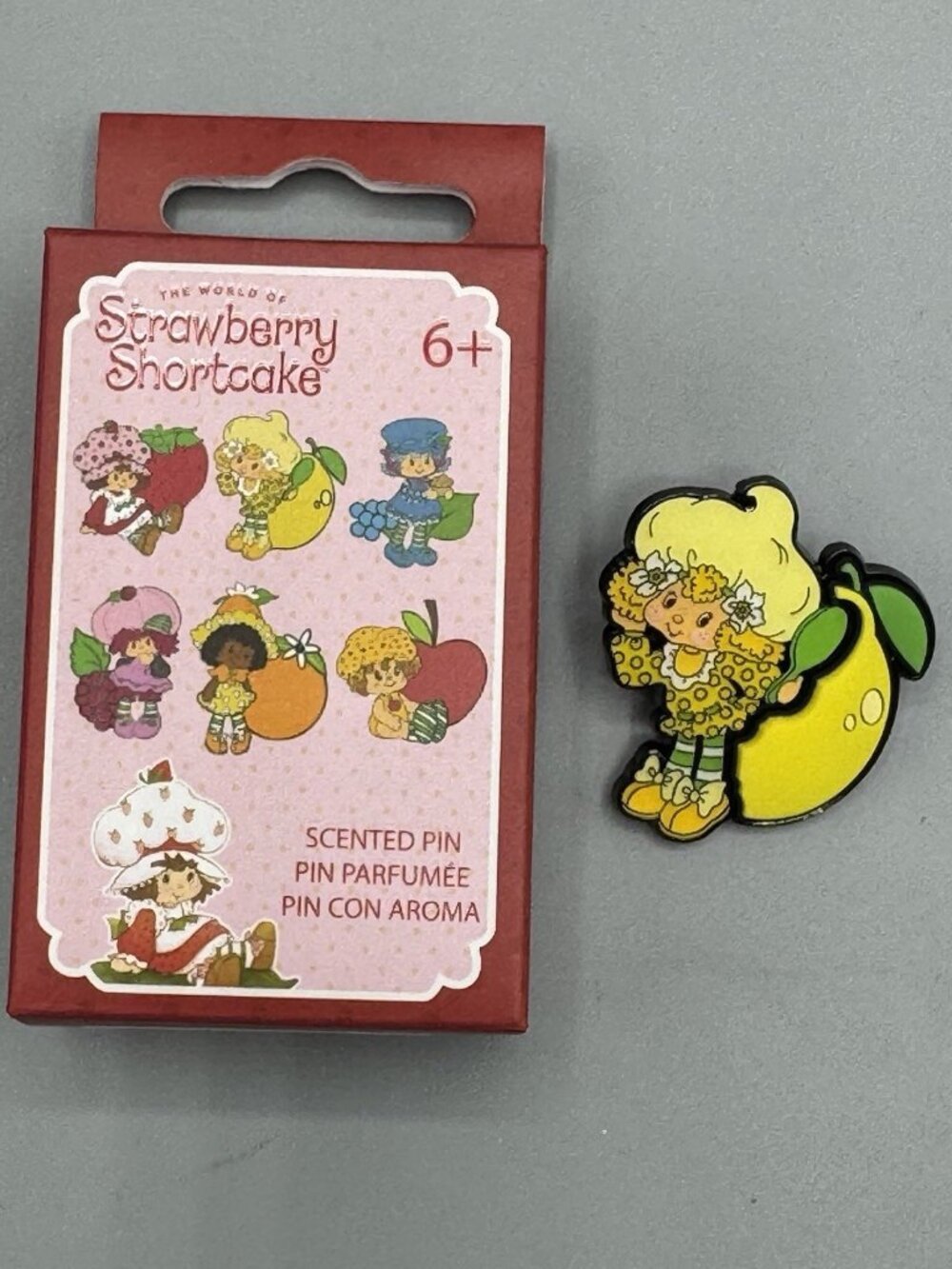 Loungefly Strawberry Shortcake LEMON MERINGUE Fruit Scented Pin New Open Box